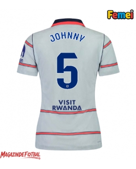 Atletico Madrid Johnny Cardoso #5 Tricou Fotbal Replică 2026-27 Femei Treilea Atletico Madrid Johnny Cardoso #5 Tricou Fotbal Replică 2026-27 Femei Treilea